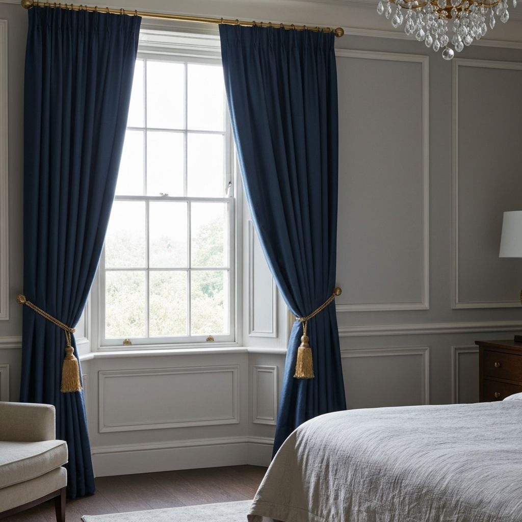 Bespoke curtains by The Adorable Interiors