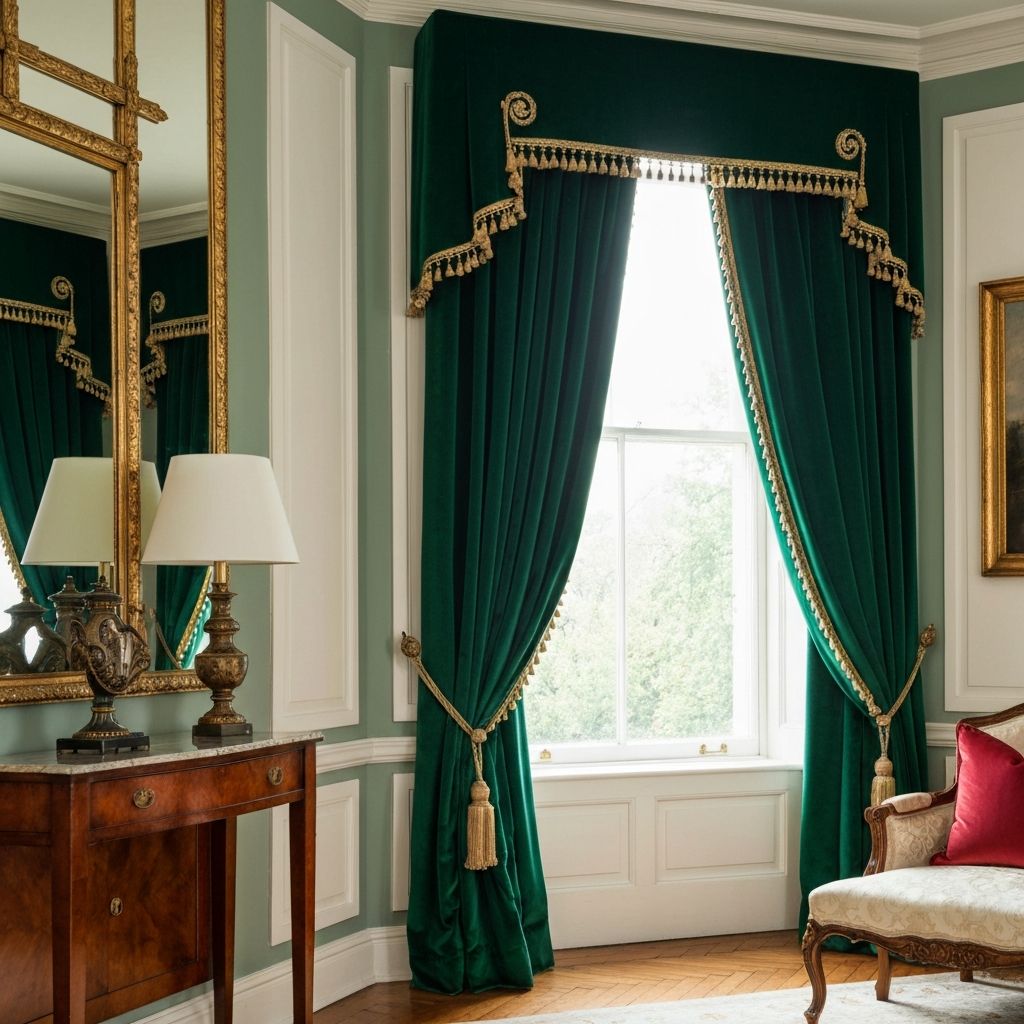 Bespoke curtains by The Adorable Interiors